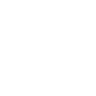 White geometric symbols on black background.